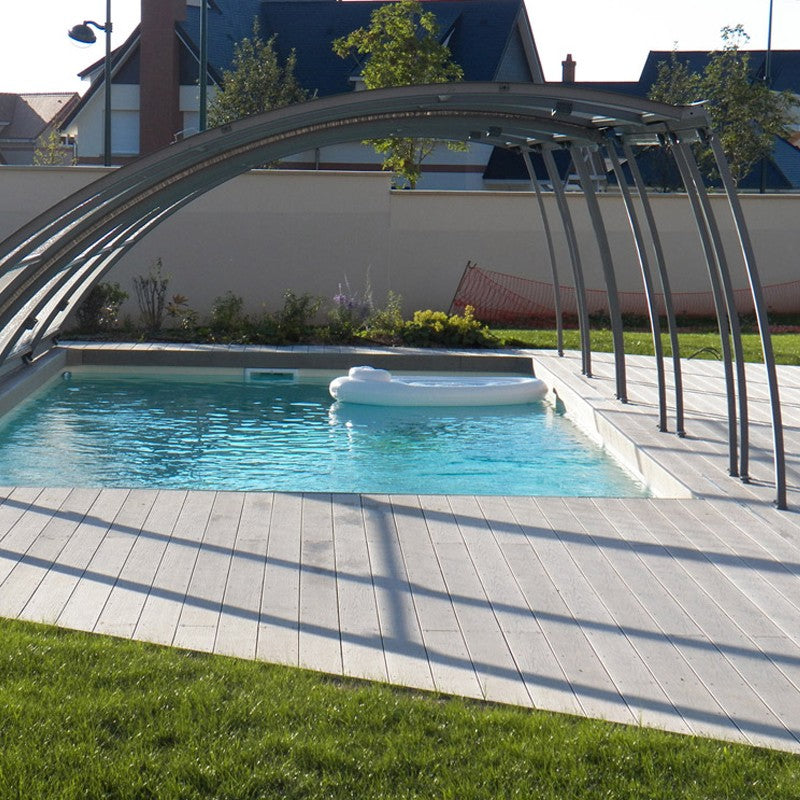 Cubierta baja para piscina modelo 3 de 6 x 12