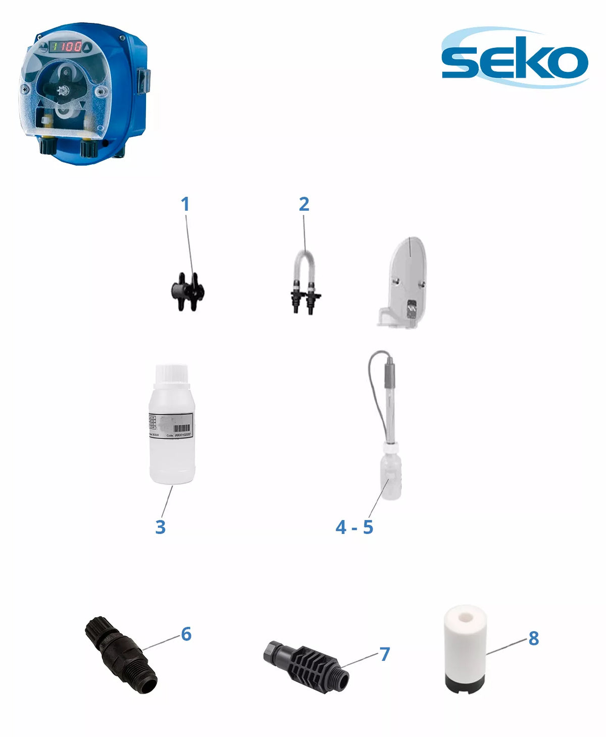 Recambios Seko Dinamik Pool pH
