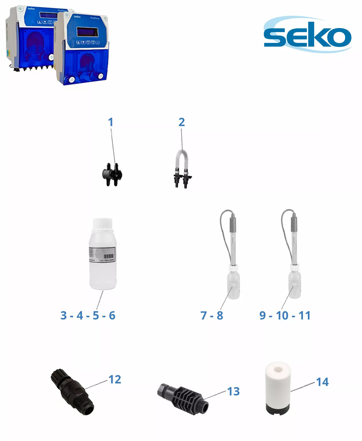 Recambios Seko PoolDose