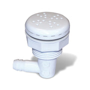 Boquilla soplante salida lateral 3/8" ABS blanco