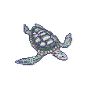 Dibujo gresite Tortuga verde