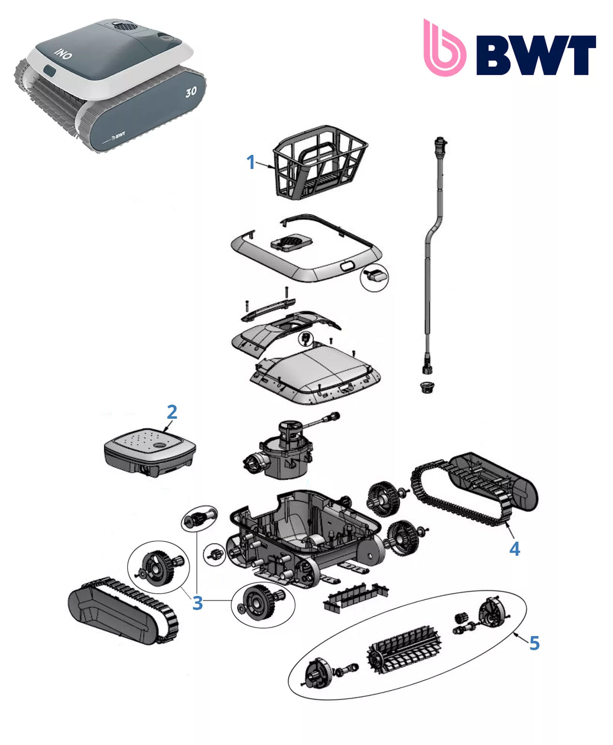 Recambios BWT Ino 30