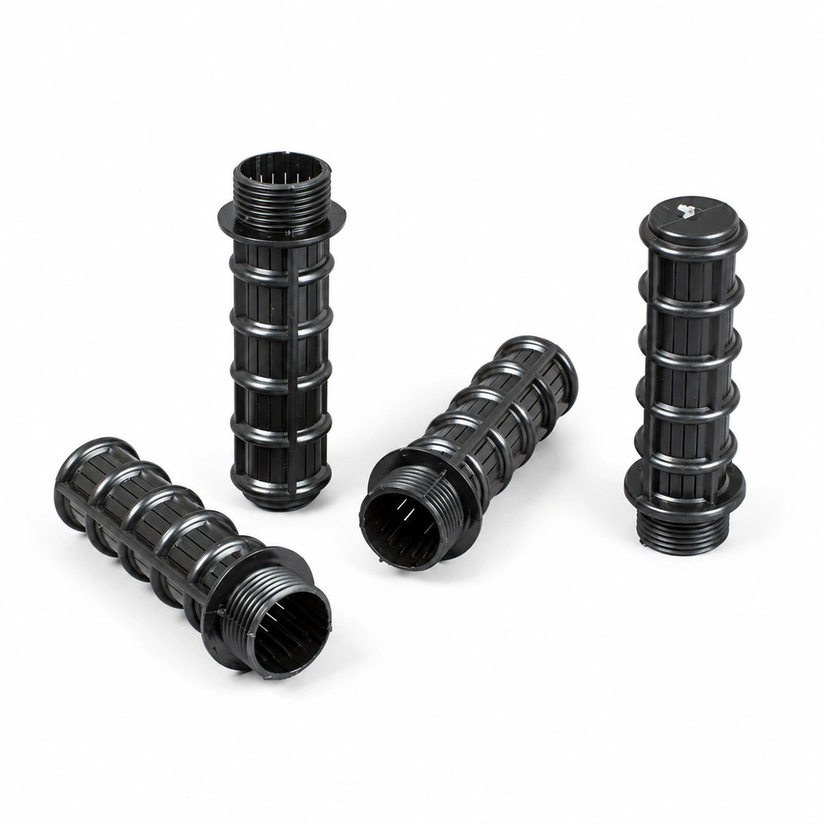 Crepinas Coral de 100 mm para filtro de piscina, pack de 4 unidades