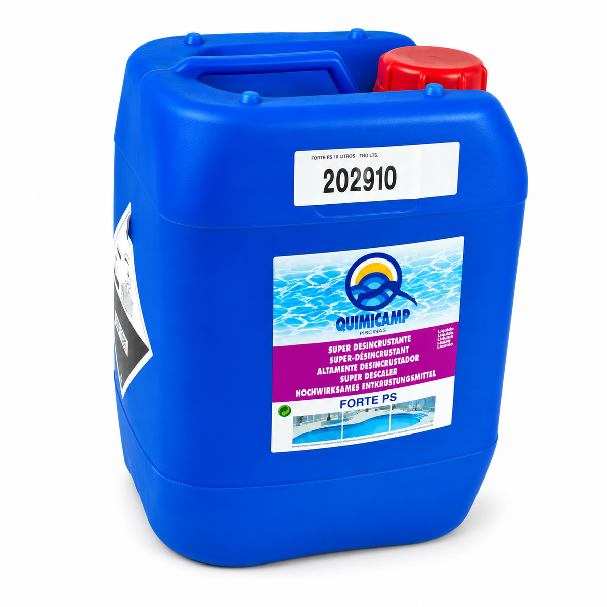 Limpiador super desincrustante Quimicamp Forte PS en 10 litros