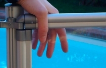 Clôtures de piscine en méthacrylate