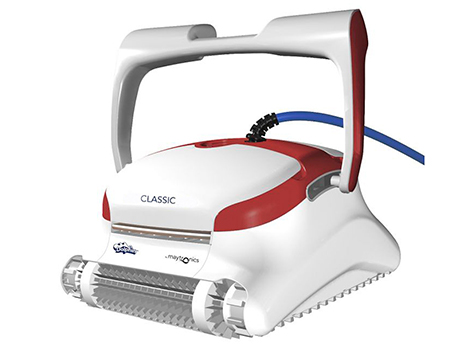 The Dolphin Active X3 pool cleaner provides reliable, convenient and cost-effective pool cleaning. Its reliable filtration method in all pool conditions and active brushing on all surfaces optimises pool hygiene.