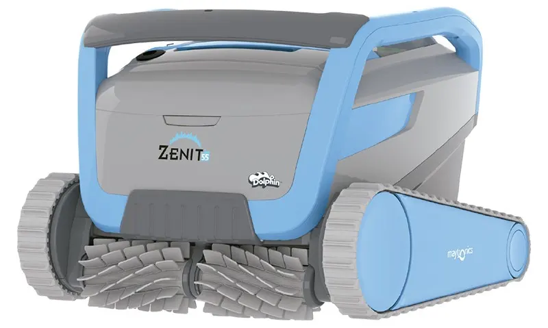 El limpiafondos Dolphin Active X4 proporciona una limpieza fiable, cómoda y rentable para de la piscina. Su fiable método de filtración en cualquier condición de la piscina y el cepillado activo en toda superficie, optimizan la higiene de la piscina.